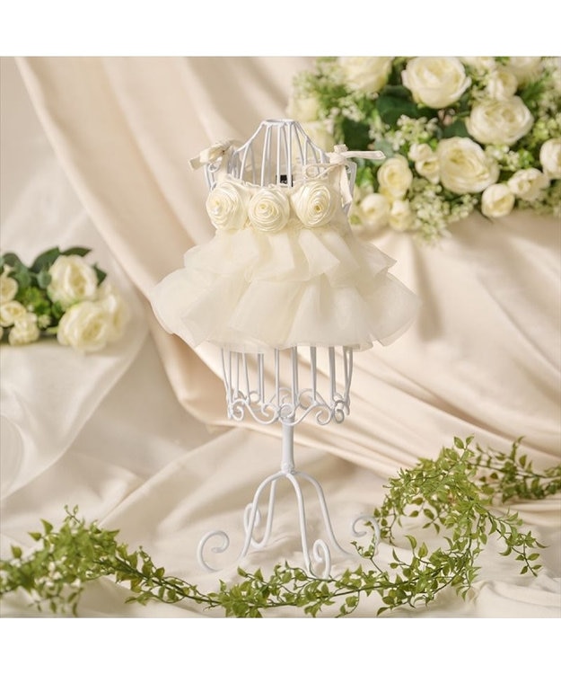 PET PARADISE cherircouture チュールビスチェ 小型犬 ホワイト