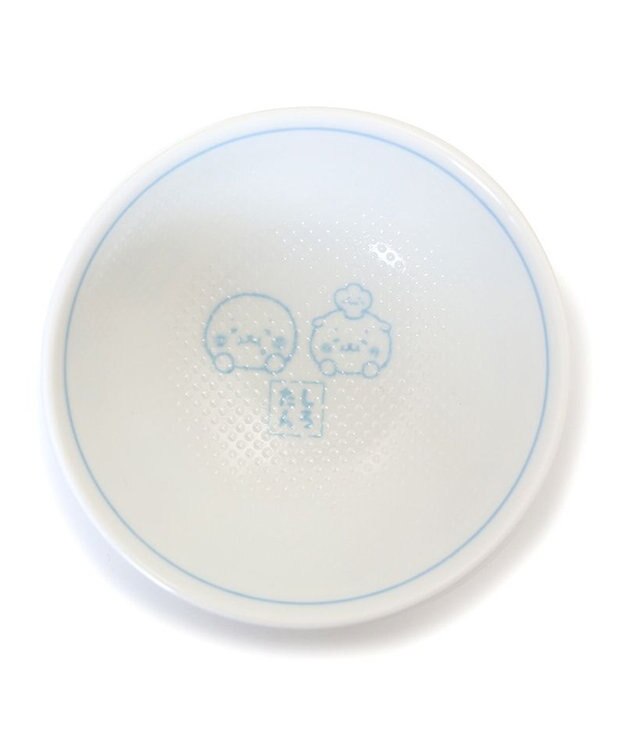 Mother garden しろたん ごはん粒がくっつきにくい ご飯茶碗  【小】 《顔ぼん柄/しろたん&らっこいぬ柄》 単品 しろたん&らっこいぬ柄