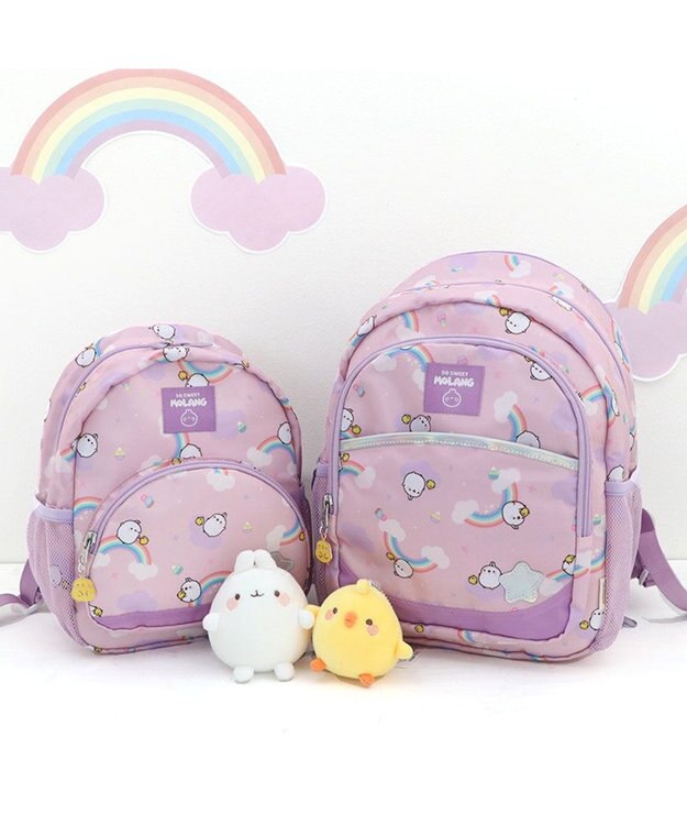 MOLANG モラン 虹柄 リュック 【Mサイズ 】 / Mother garden