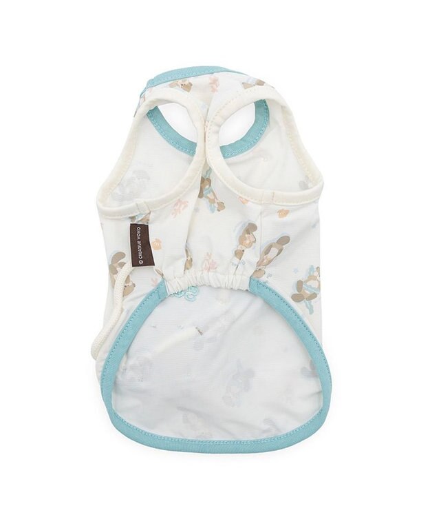 PET PARADISE ペットパラダイス 接触冷感 タンクトップ 《らっこ柄》 小型犬 ホワイト