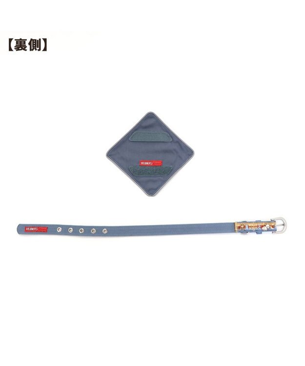 PET PARADISE スヌーピー 首輪 ビーグルスカウト柄 反射付き 【Ｌ】大型犬 グレー