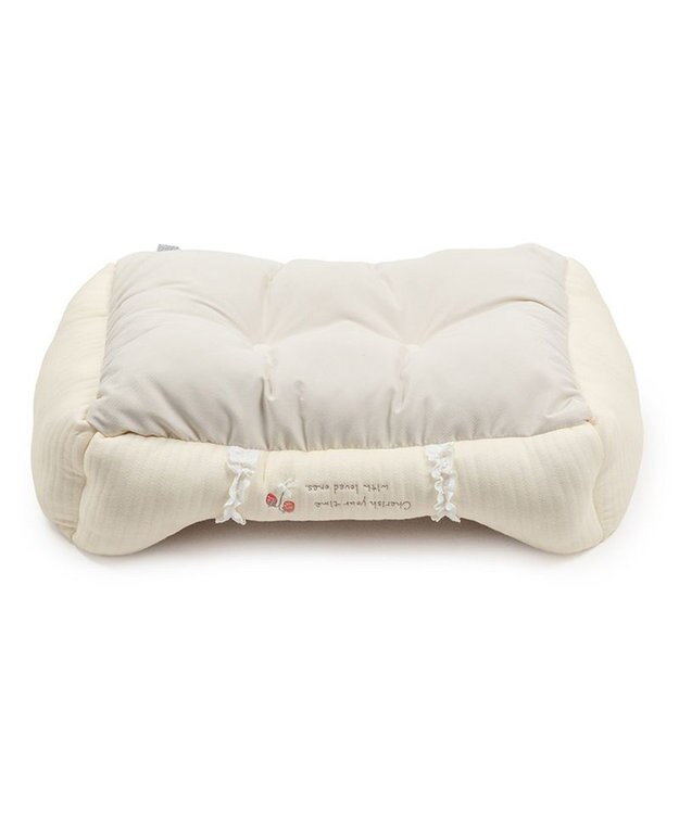 PET PARADISE ペットパラダイス カドラー 《花苺柄》 Ｍ ホワイト×レッド