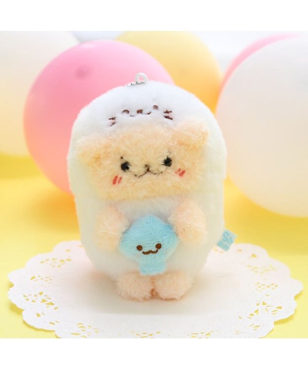 Mother garden しろたんになったらっこいぬ キーホルダー らっこいぬ