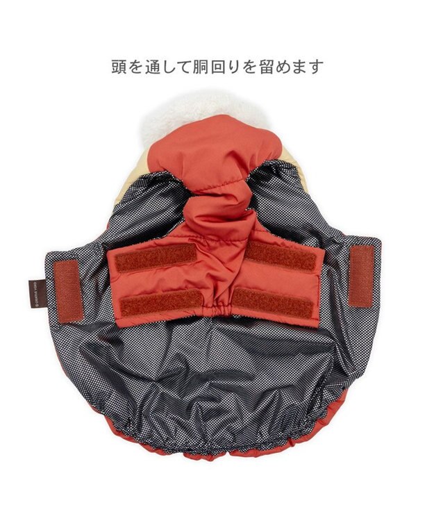 PET PARADISE ペットパラダイス 保温 エアベスト レッド 中型犬 大型犬 レッド