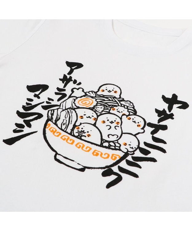しろさん しろたん Tシャツ 半袖 《てんし》 ユニセックス / Mother