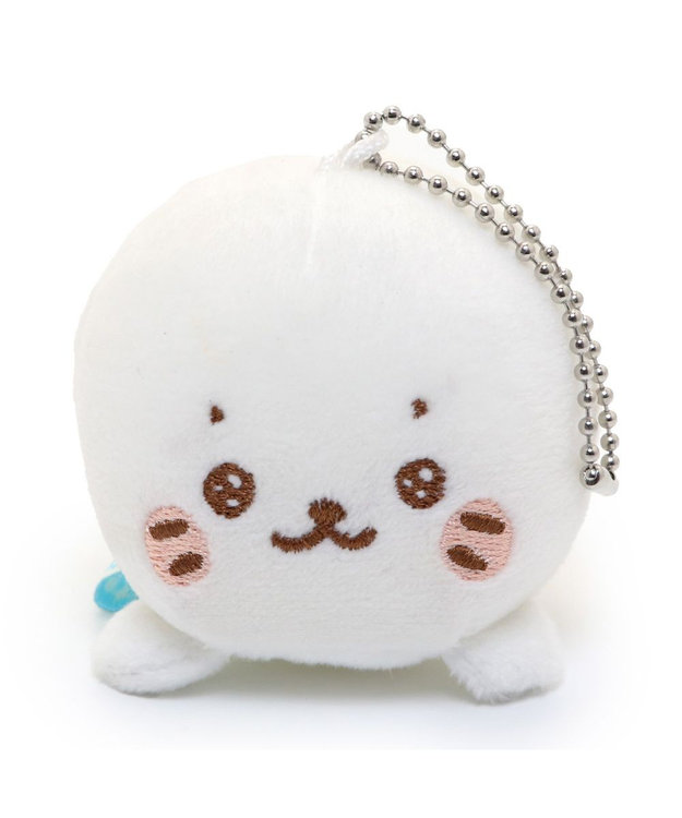 Mother garden しろたん ま～るいキーホルダー マスコットキーホルダー 単品 うるうるしろたん