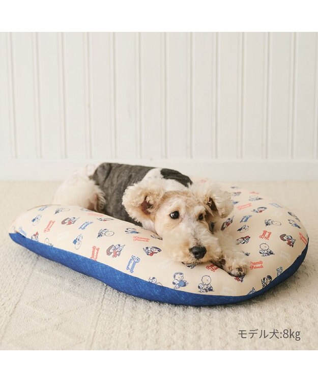 PET PARADISE スヌーピー makokoro あごのせクッション -