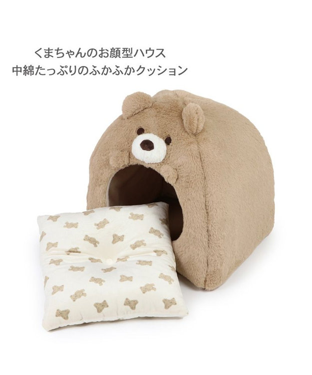 ペットパラダイス　くまちゃんハウス ペットパラダイス くまちゃん ハウス 《テディ柄》 小型犬 / PET