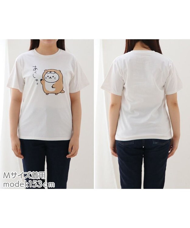 Mother garden しろたん Tシャツ 半袖  《コツメあくしゅ》 ユニセックス コツメあくしゅ