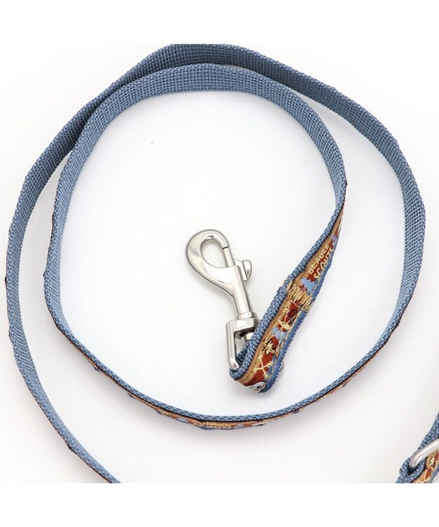 PET PARADISE スヌーピー リード 《ビーグルスカウト柄》  反射付き  【４Ｓ～３Ｓ】小型犬 グレー