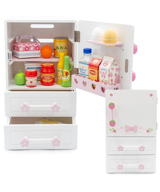 Mother garden マザーガーデン スウィートストロベリー 冷蔵庫 ホワイト