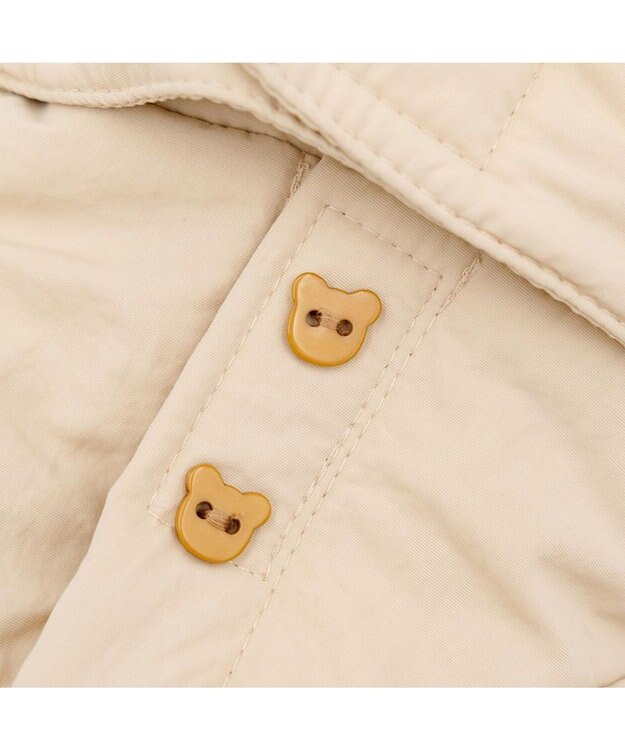 PET PARADISE ペットパラダイス くまちゃん 刺繍 綿入り ロンパース 小型犬 ブラウン