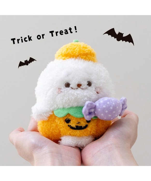 Mother garden しろたん ハロウィン ぽてぽてマスコット 《しろたん》 単品 しろたん