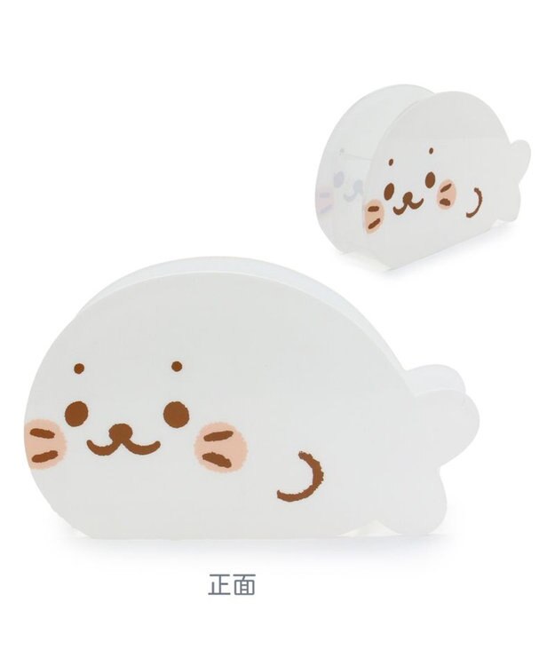 Mother garden しろたん アクリルペンスタンド 《寝そべり》 -