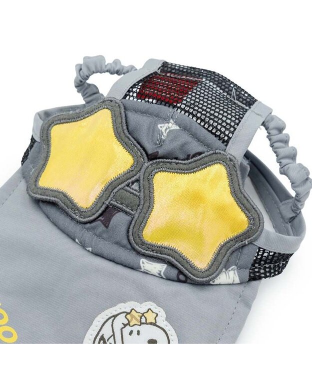 PET PARADISE スヌーピー サングラス帽子 《スヌーピー》 ４Ｓ～３Ｓ/ＳＳ～Ｓ グレー