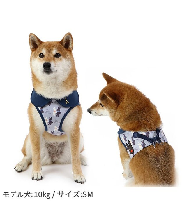 リサとガスパール ベストハーネス であい柄 SM 中型犬 / PET