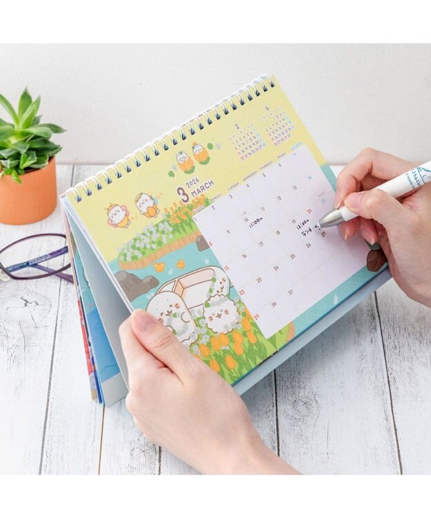 Mother garden しろたん 2026年 卓上カレンダー 0