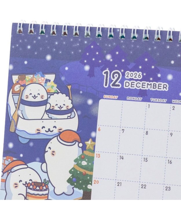 Mother garden しろたん 2026年 卓上カレンダー 0