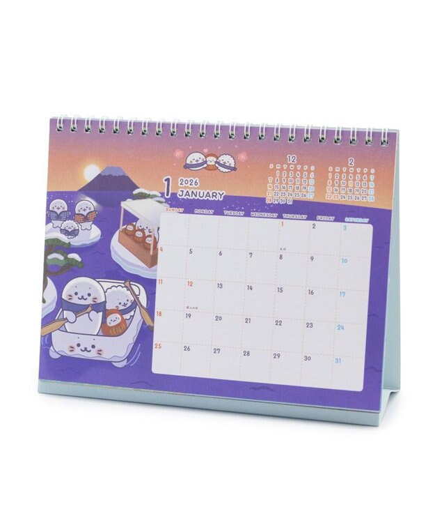 Mother garden しろたん 2026年 卓上カレンダー 0