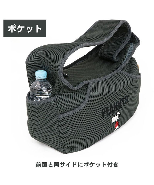 美品★スヌーピー ジョークール メッシュスリング 小型犬 約4～8kg スヌーピー ジョークール メッシュスリング M 小型犬 約4~8kg
