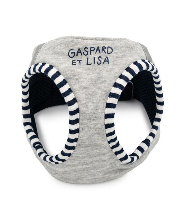 PET PARADISE リサとガスパール ベストハーネス 《エッフェル》 ＳＭ グレー