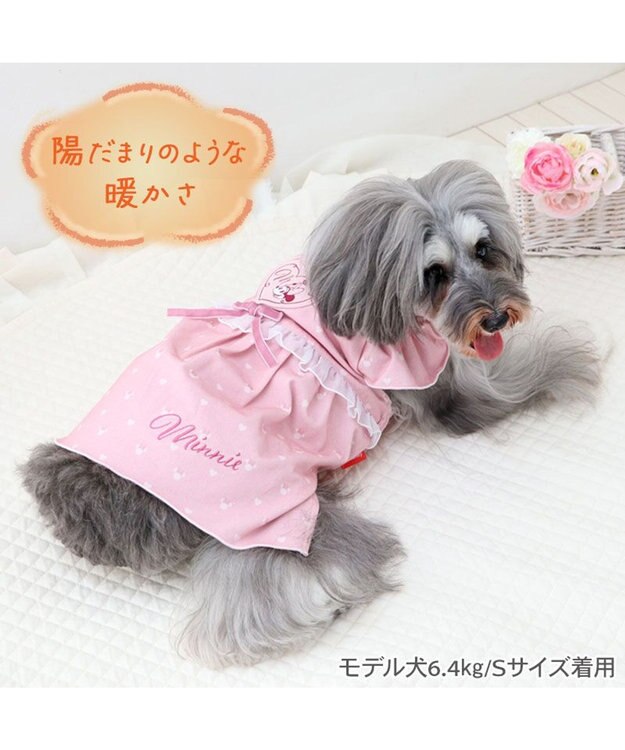 PET PARADISE ディズニー ミニーマウス ペティヒート天竺 ワンピース 超小型犬 小型犬 ピンク（淡）