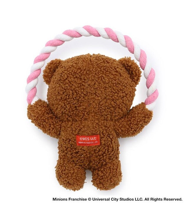 PET PARADISE ミニオン ティム ロープトイ 犬 おもちゃ 茶系