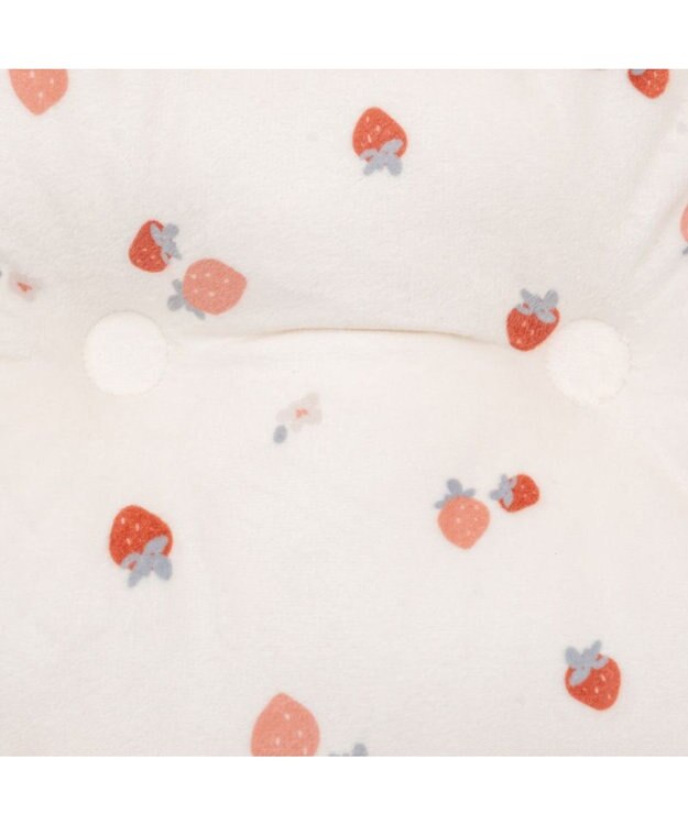 PET PARADISE ペットパラダイス カドラー 《花苺柄》 Ｍ ホワイト×レッド