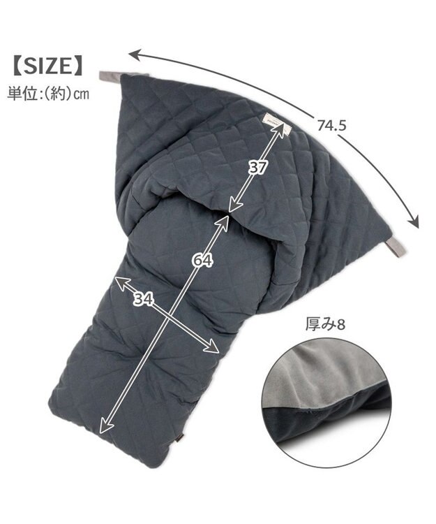 PET PARADISE ペットパラダイス カート用 クッション 《キルティング》 ブラック