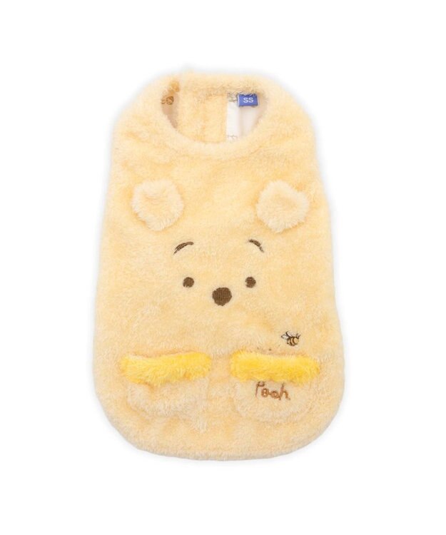 PET PARADISE ディズニー くまのプーさん もこもこベスト 小型犬 シャーベット