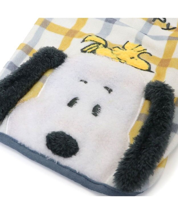 PET PARADISE スヌーピー サーモキープ タンクトップ 《ひょこっと柄》 超小型犬 小型犬 ホワイト×イエロー