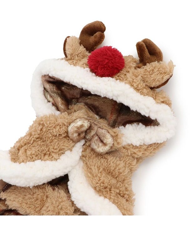 PET PARADISE ペットパラダイス クリスマス トナカイポンチョ 中型犬 トナカイ