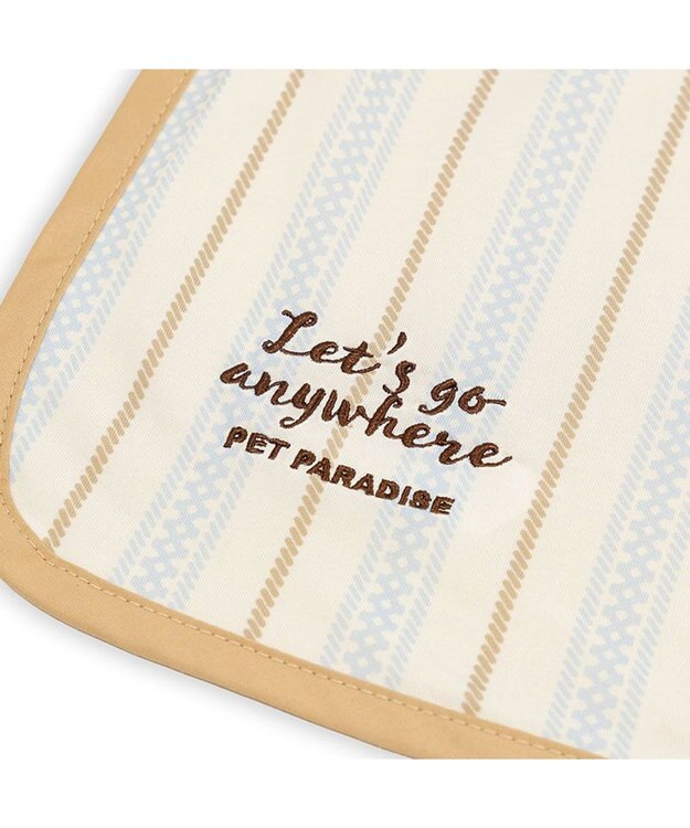 PET PARADISE ペットパラダイス クール ブランケット 《ナチュラル柄》 ベージュ