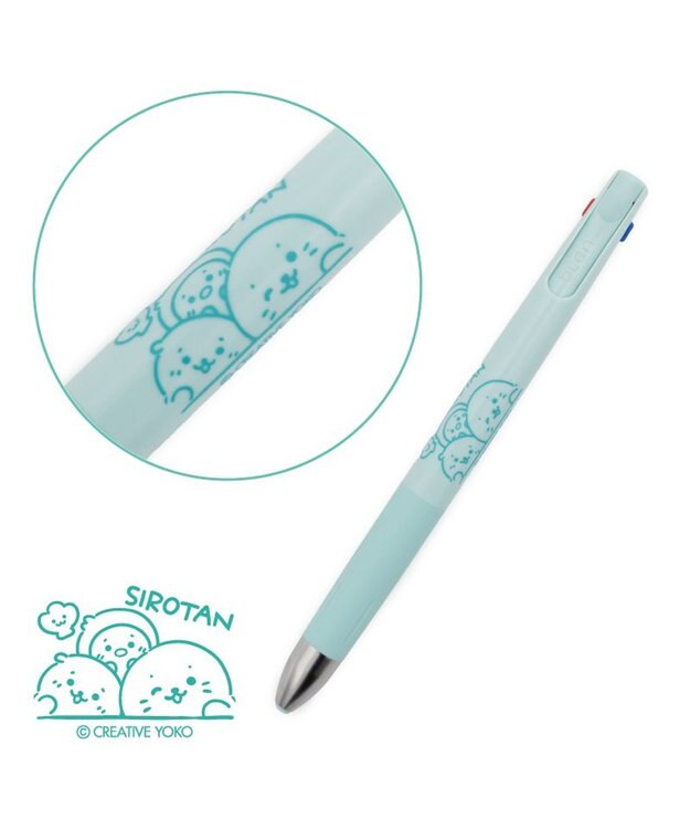 Mother garden しろたん ブレン３Ｃ 3色ボールペン 0.5mm 《おともだち》 単品 おともだち