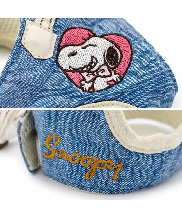 PET PARADISE スヌーピー バースデー ベストハーネス ＳＳ ブルー