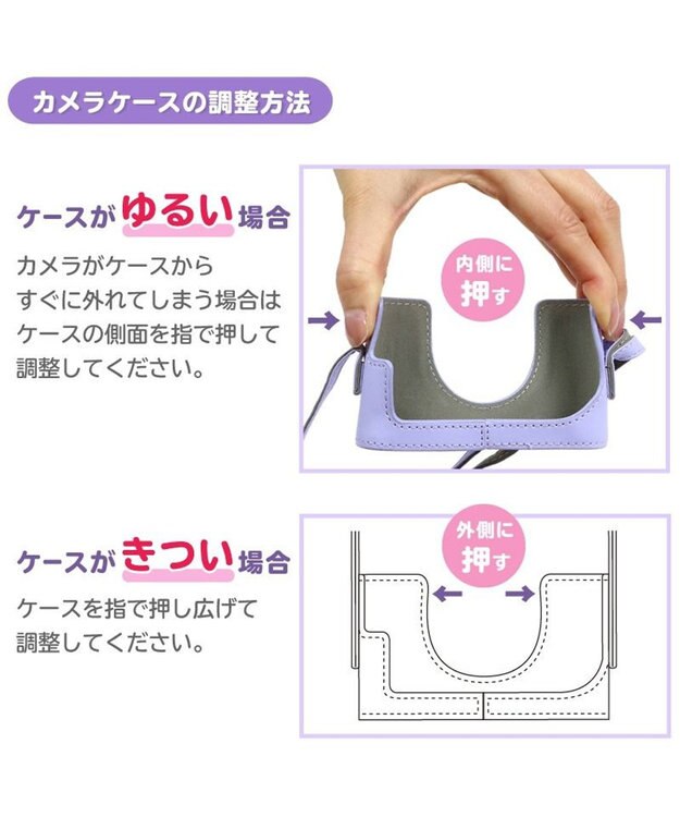 Mother garden ミラーレス一眼風デザイン マザーガーデン 初めての キッズカメラ ユニコーン 専用ケース付き ラベンダー 紫