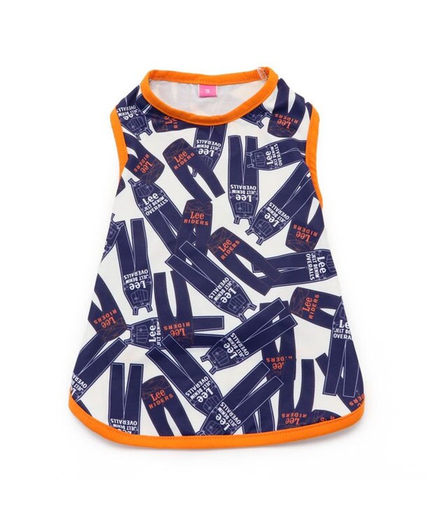 PET PARADISE 犬 夏服 ひんやり クール ペットパラダイス Ｌｅｅ クール 接触冷感 虫よけ ジーンズプリント タンクトップ 〔小型犬〕 超小型犬 小型犬 天竺 ひんやり 夏 涼感 冷却 吸水速乾 クールマックス 紺（ネイビー・インディゴ）