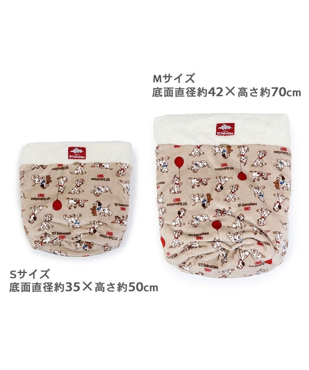 PET PARADISE ディズニー 101匹わんちゃん 筒形寝袋 遠赤外線 《風船柄》 35cm×50cm 風船柄