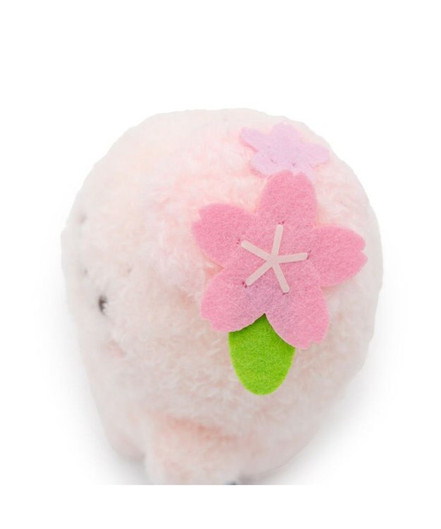 Mother garden しろたん 桜 ぽてぽてマスコット 《しろたん》 単品 しろたん