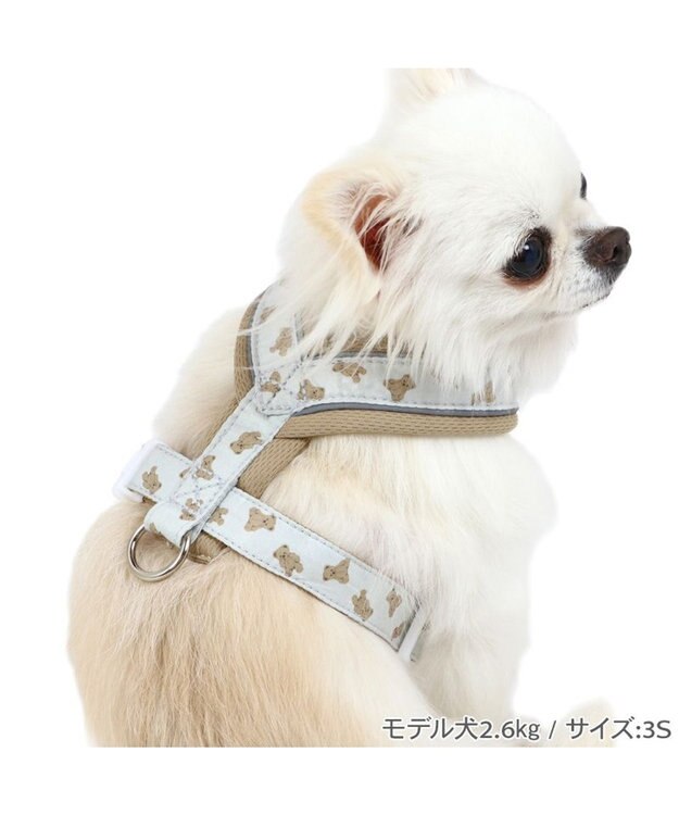 ペットパラダイス　くま　サイズSS （2枚） ペットパラダイス くま なりきり ハーネス 《 チェック柄