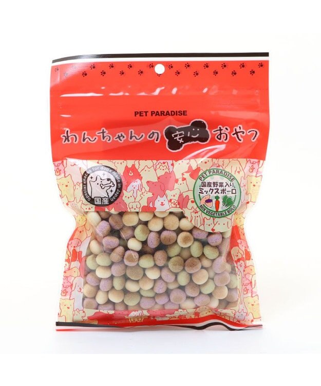 PET PARADISE 野菜ミックス ボーロ 160g   国産 大袋 -