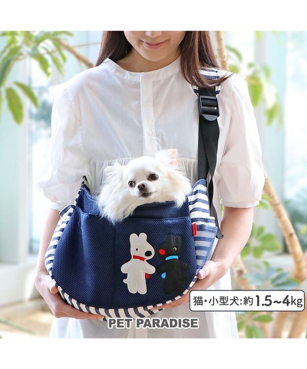 ペット用キャリーケース（キャスター付き）　犬　猫　うさぎ　リサガス リサとガスパール メッシュスリング キャリーバッグ 超小型犬