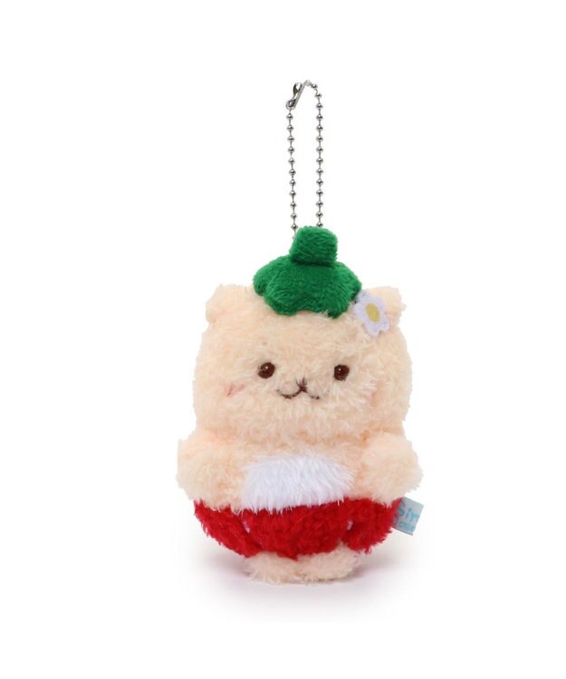 らっこいぬ マスコットキーホルダー 《ジューシーいちご