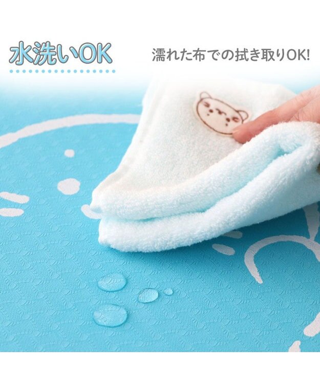 Mother garden しろたん ヨガマット 6㎜ バンド付き -