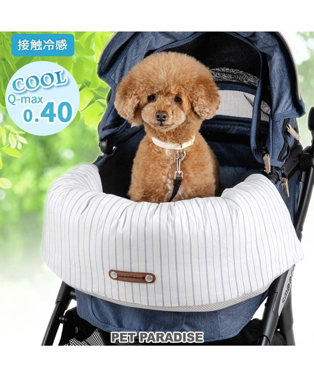 pet paradise ペットパラダイス　ペット用カート ペットパラダイス クール カート用 クッション 《ストライプ