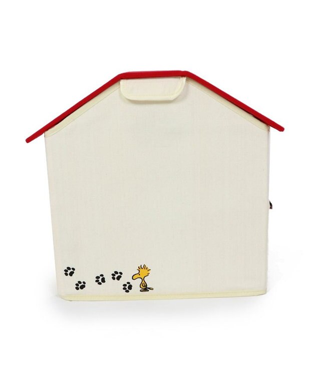 PET PARADISE スヌーピー 赤屋根 収納ボックス 赤
