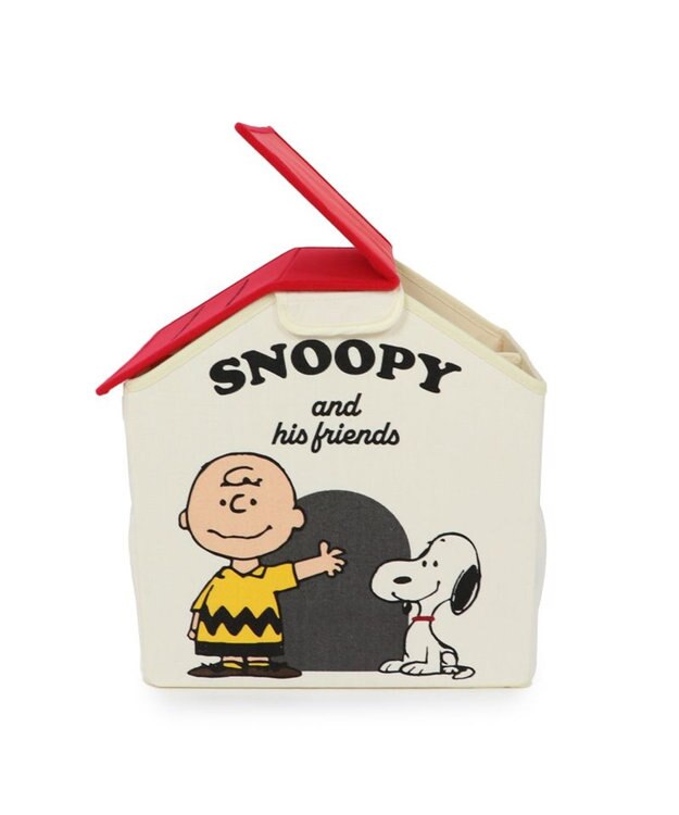 PET PARADISE スヌーピー 赤屋根 収納ボックス 赤