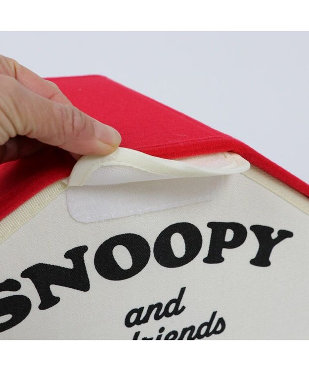 PET PARADISE スヌーピー 赤屋根 収納ボックス 赤