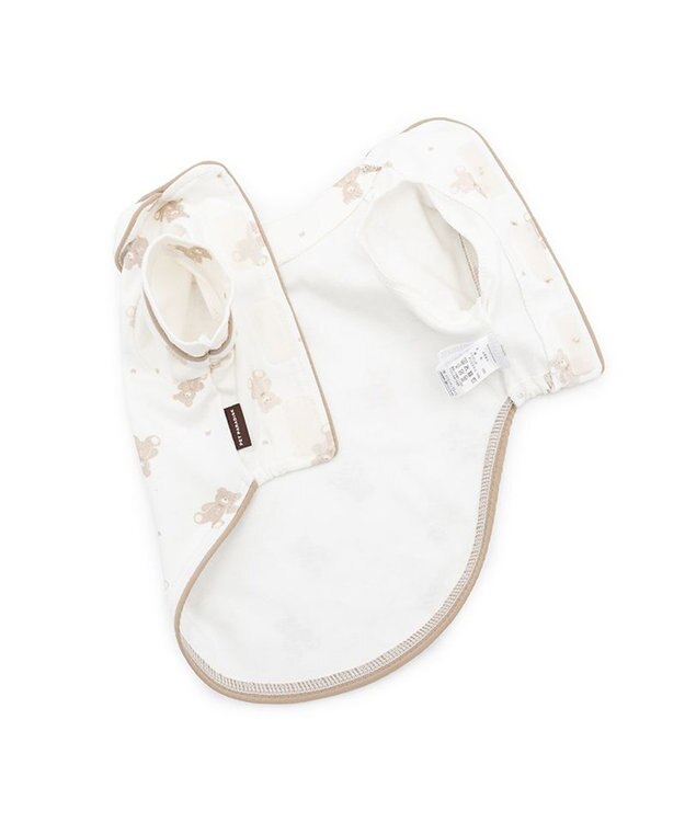 PET PARADISE ペットパラダイス くまさん パジャマ 小型犬 ホワイト×ブラウン