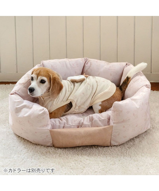PET PARADISE スヌーピー 淡色トレーナー 《ベージュ》 中型犬 ベージュ